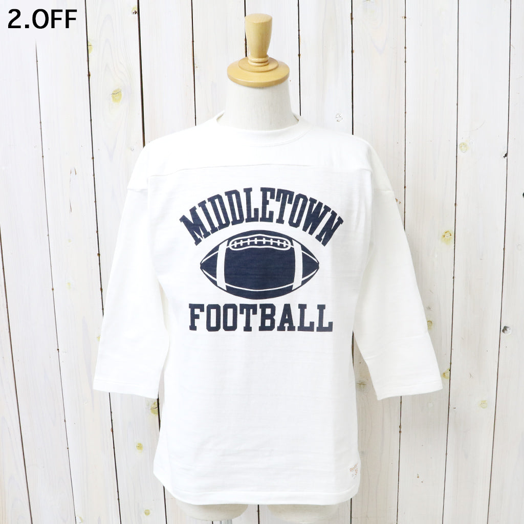 WAREHOUSE : Lot 4063 7分袖フットボールT- MIDDLETOWN