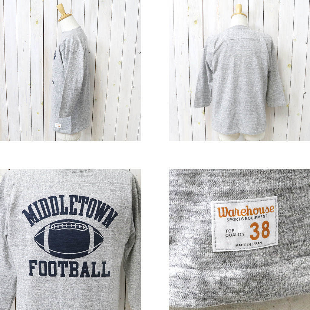 WAREHOUSE : Lot 4063 7分袖フットボールT- MIDDLETOWN