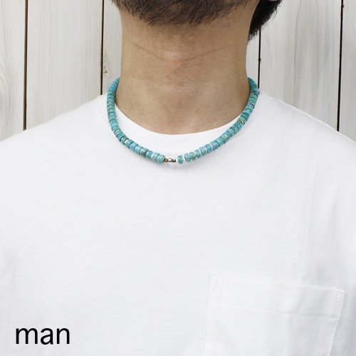 SunKu : Heishi Turquoise Necklace-SK050