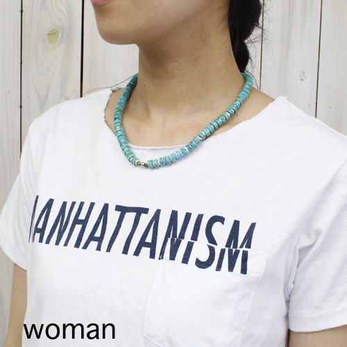 SunKu : Heishi Turquoise Necklace-SK050