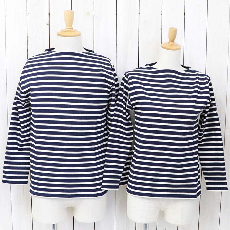 SAINT JAMES : OUESSANT (NAVY/ECRU)