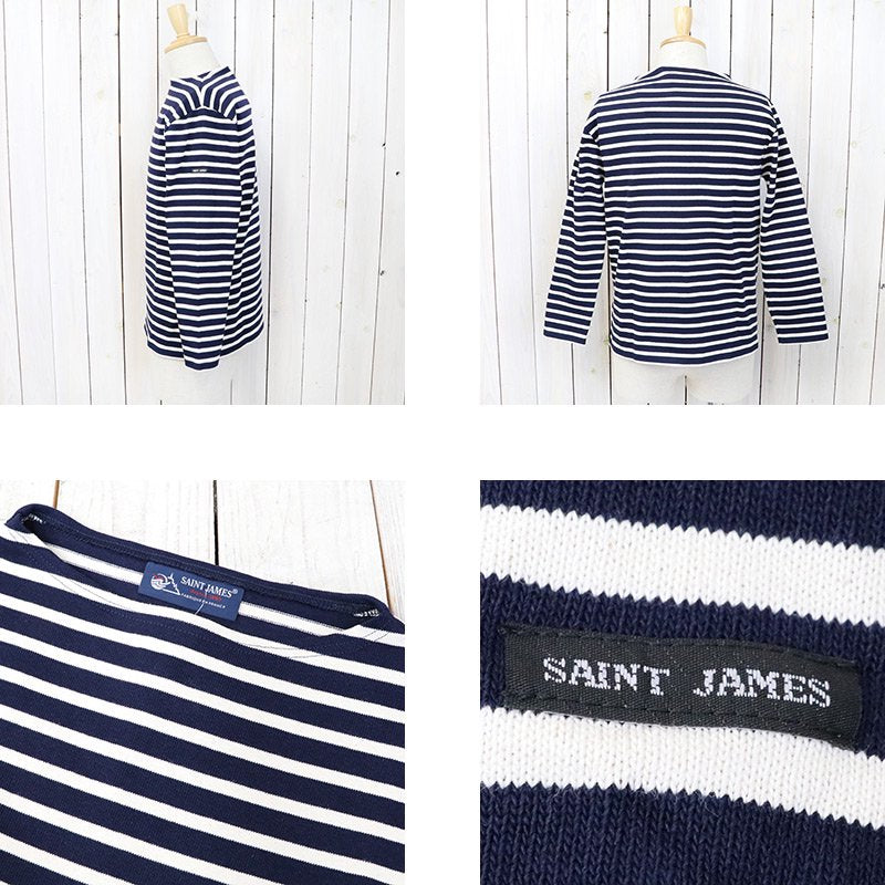 SAINT JAMES : OUESSANT (NAVY/ECRU)