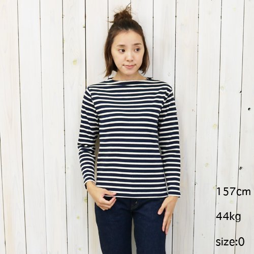 SAINT JAMES : OUESSANT (NAVY/ECRU)