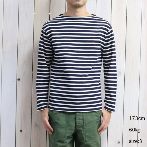 SAINT JAMES : OUESSANT (NAVY/ECRU)