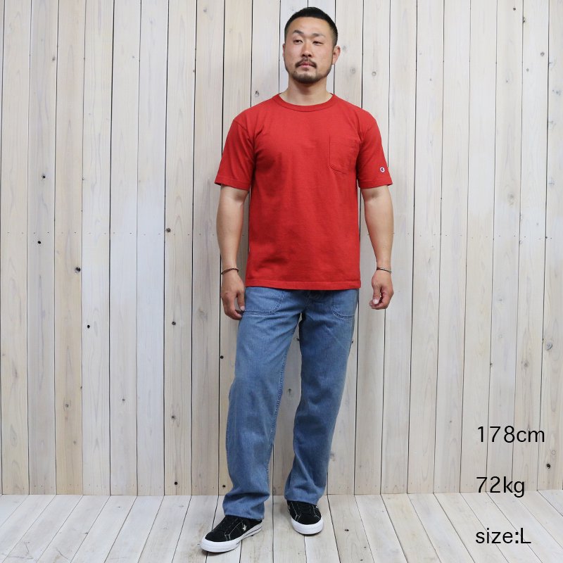 Champion : T1011 POCKET US T-SHIRT-C5-B303