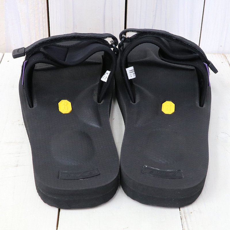 Suicoke×NEPENTHES Purple Label : Slide-In Sandal w/A-B Vibram-Neoprene (Black)