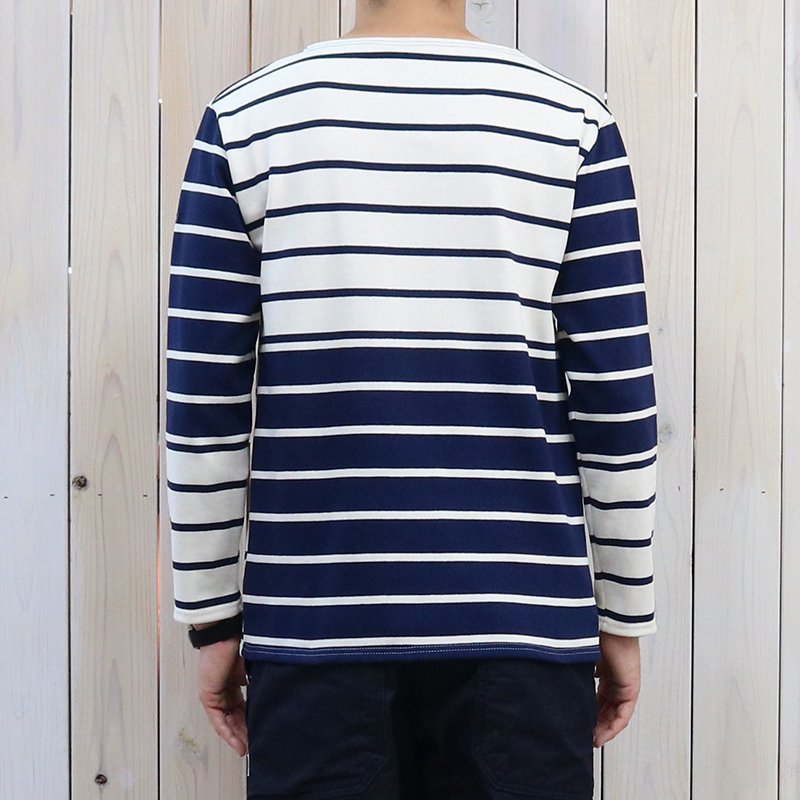 SAINT JAMES : OUESSANT CRAZY (MARINE/ECRU 2)