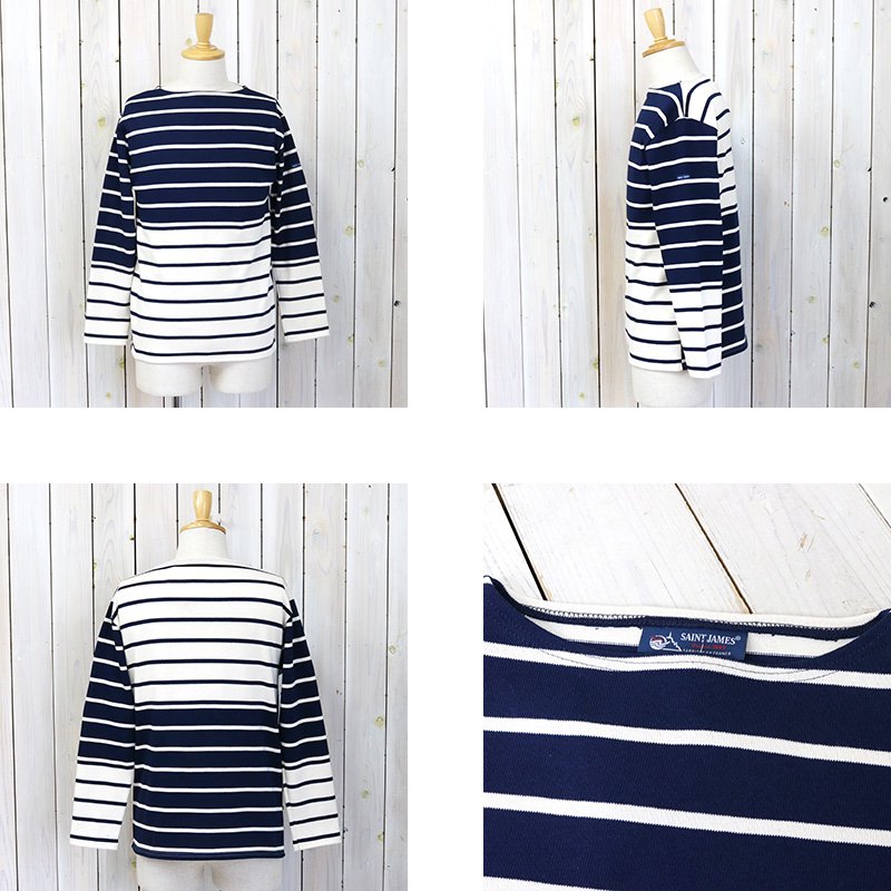 SAINT JAMES : OUESSANT CRAZY (MARINE/ECRU 2)