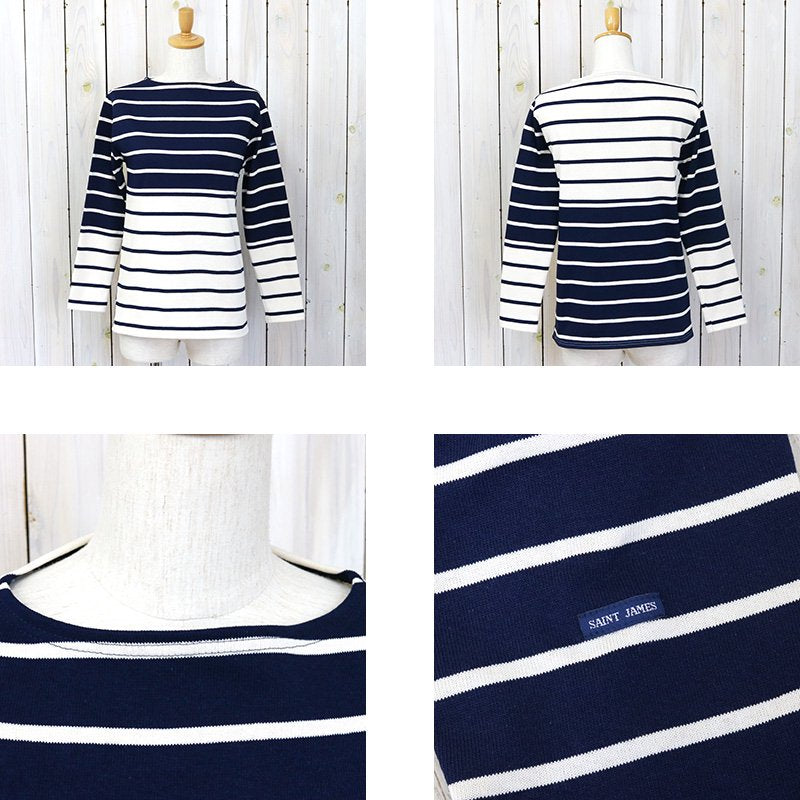 SAINT JAMES : OUESSANT CRAZY (MARINE/ECRU 2)
