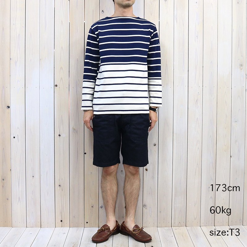 SAINT JAMES : OUESSANT CRAZY (MARINE/ECRU 2)
