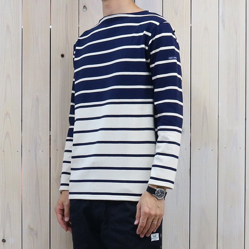 SAINT JAMES : OUESSANT CRAZY (MARINE/ECRU 2)