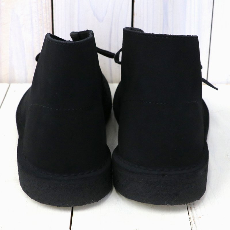 Clarks : Desert Boot (Black Suede)