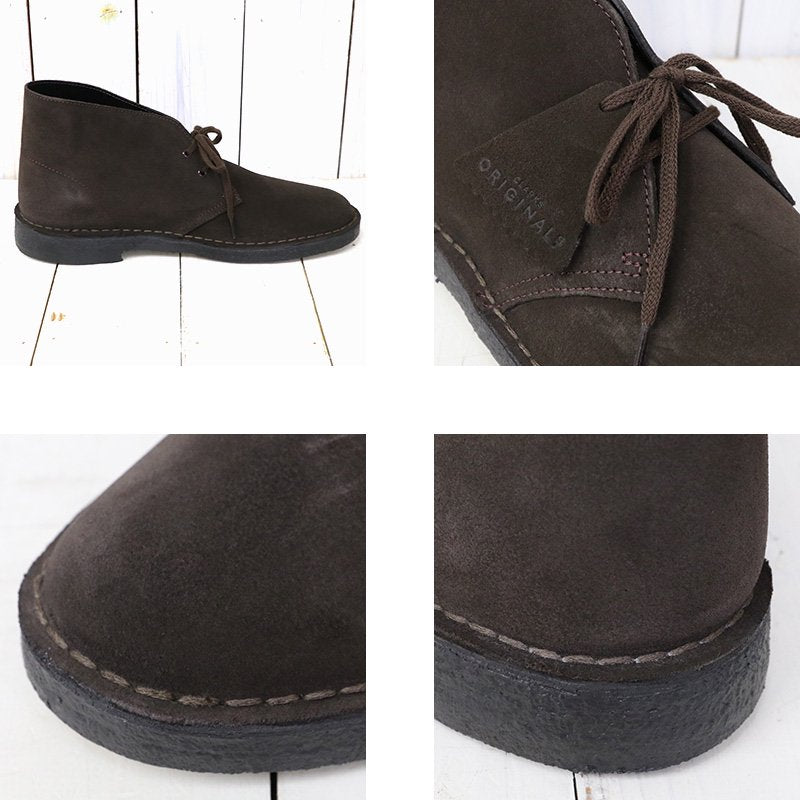 Clarks : Desert Boot (Brown Suede)