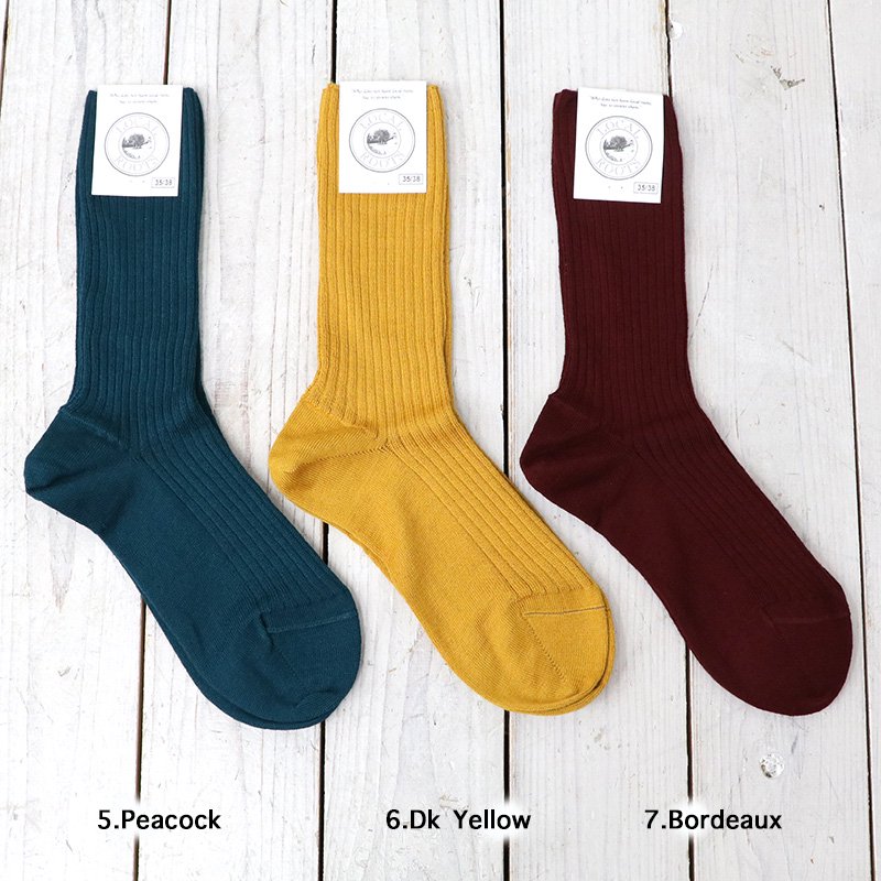 LOCAL ROOTS : MERINO RIB SOCKS#54404