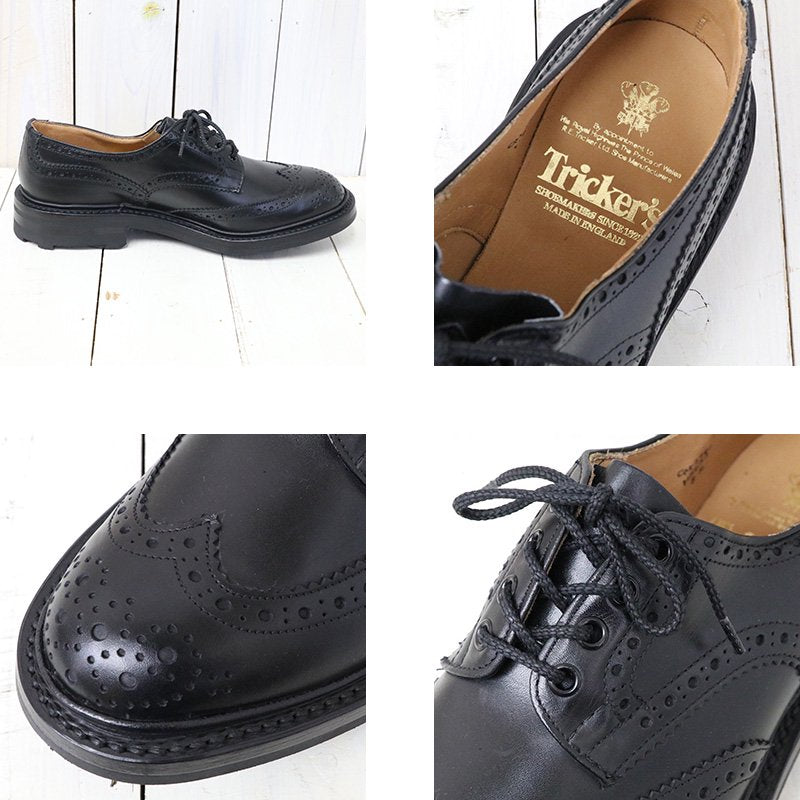 Tricker’s : M5633-BOURTON (BLACK CALF)