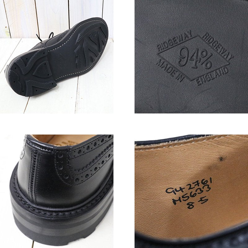 Tricker’s : M5633-BOURTON (BLACK CALF)
