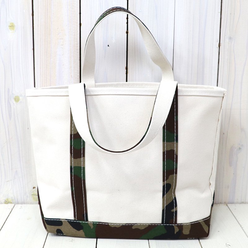 L.L.Bean : Boat & Tote Bag-Open Top(Medium)』(Green Camouflage)
