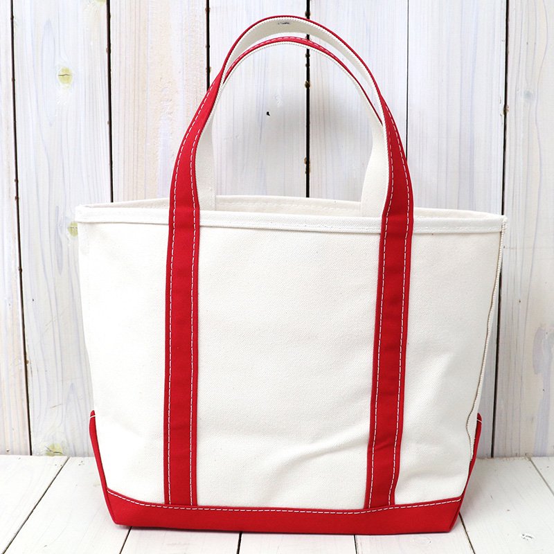 L.L.Bean : Boat & Tote Bag-Open Top(Medium) (Red)