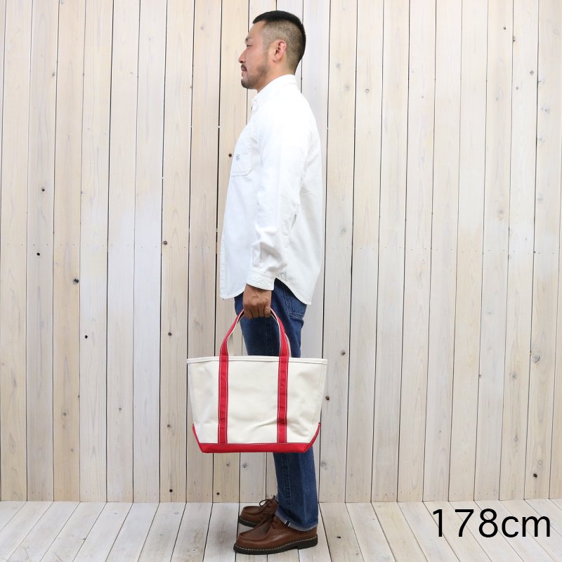 L.L.Bean : Boat & Tote Bag-Open Top(Medium) (Red)