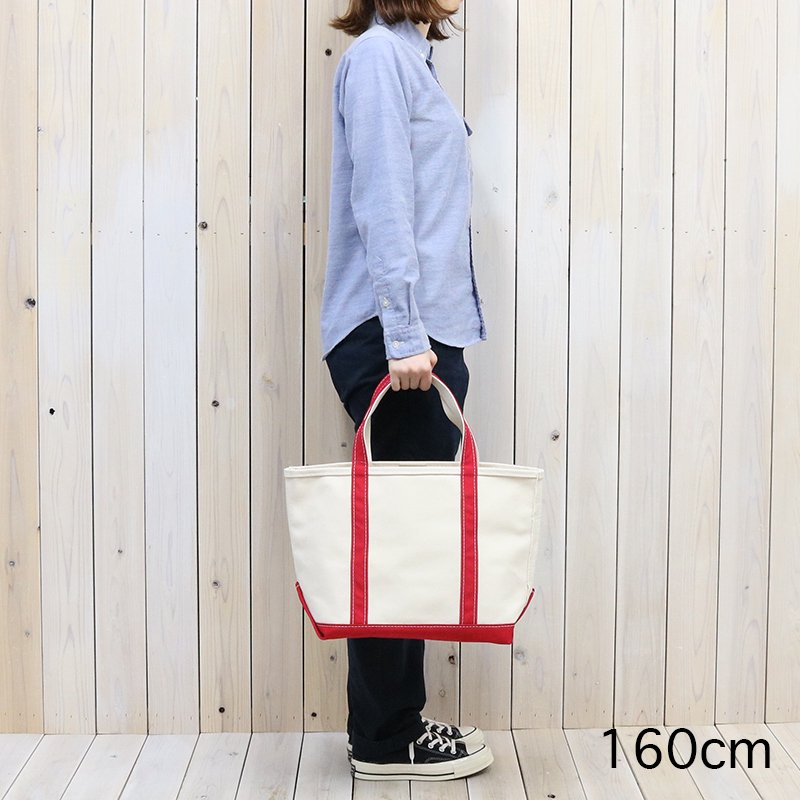 L.L.Bean : Boat & Tote Bag-Open Top(Medium) (Red)