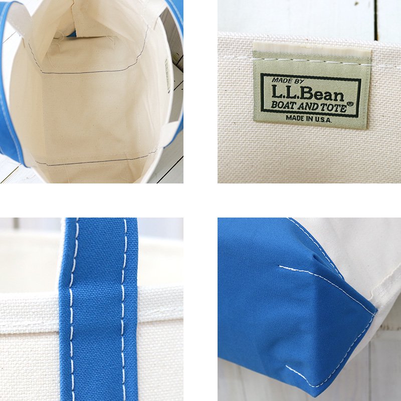 L.L.Bean『Boat & Tote Bag-Open Top(Medium)』(Marine Blue)