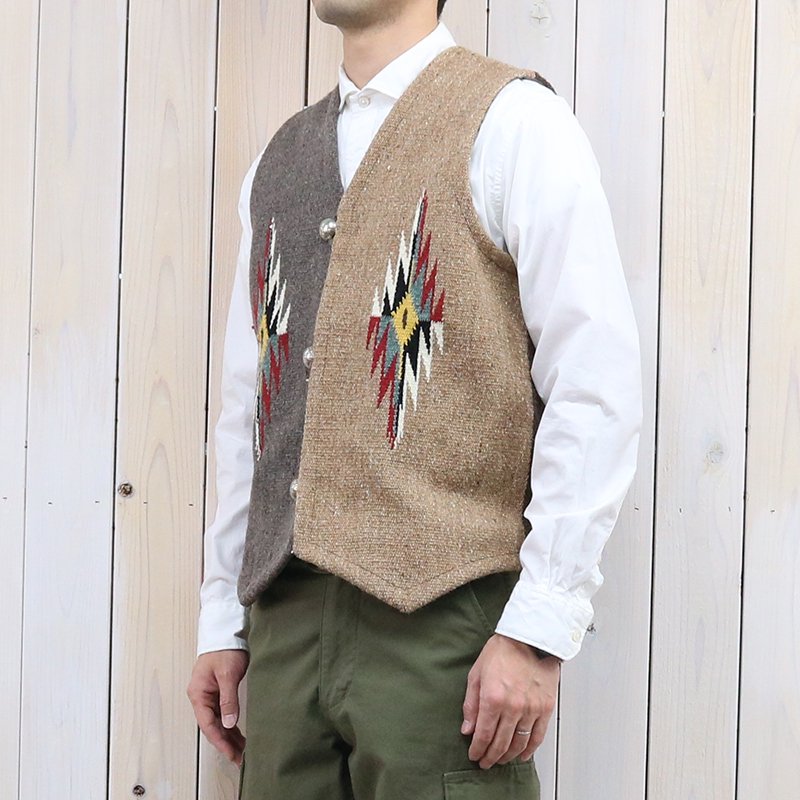 【SALE50%OFF】TRUJILLO’S『Chimayo Vest-3Colors』(Brown Mix)