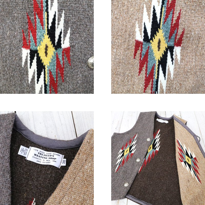 【SALE50%OFF】TRUJILLO’S『Chimayo Vest-3Colors』(Brown Mix)