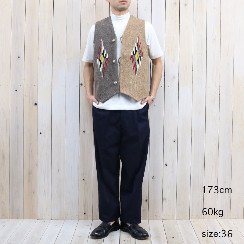 【SALE50%OFF】TRUJILLO’S『Chimayo Vest-3Colors』(Brown Mix)