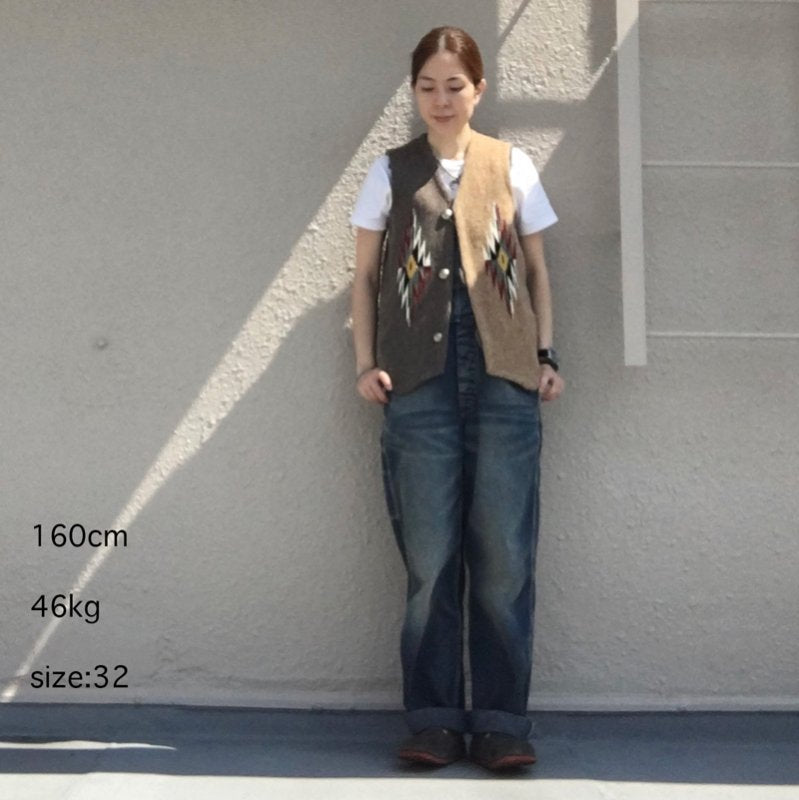 【SALE50%OFF】TRUJILLO’S『Chimayo Vest-3Colors』(Brown Mix)