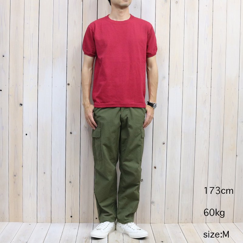 Goodwear : CREW-NECK S/S T-SHIRTS with CUFF AND HEM RIB