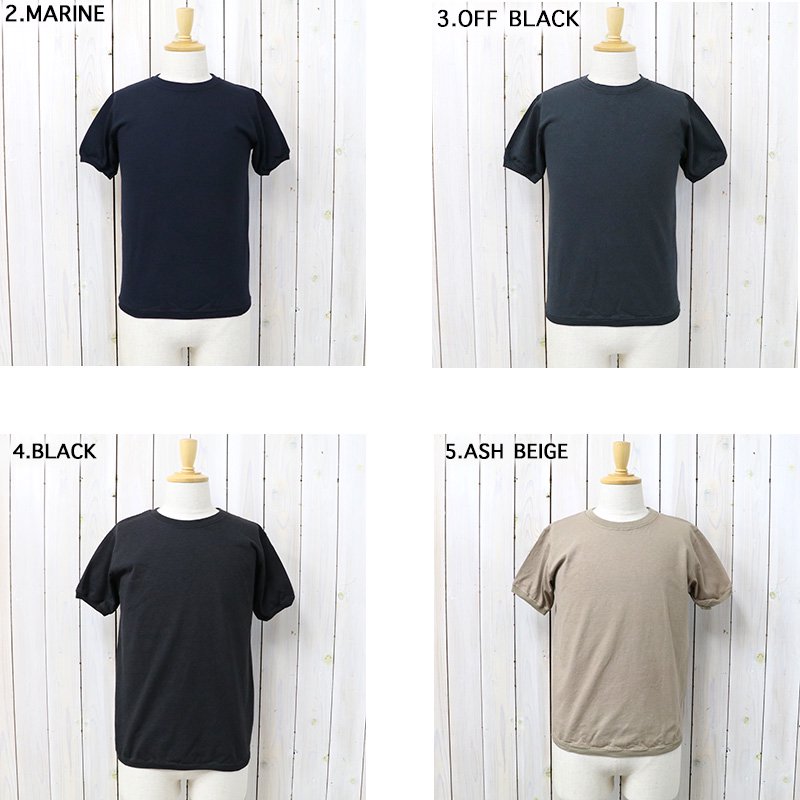 Goodwear : CREW-NECK S/S T-SHIRTS with CUFF AND HEM RIB
