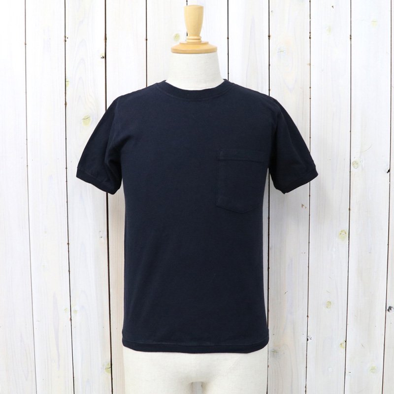 Goodwear : CREW-NECK S/S POCKET-T with CUFF AND HEM RIB