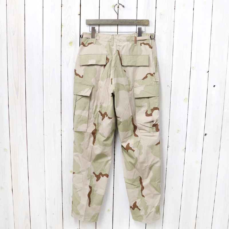 DEAD STOCK : TROUSERS DESERT CAMOUFLAGE PATTERN COMBAT 3C