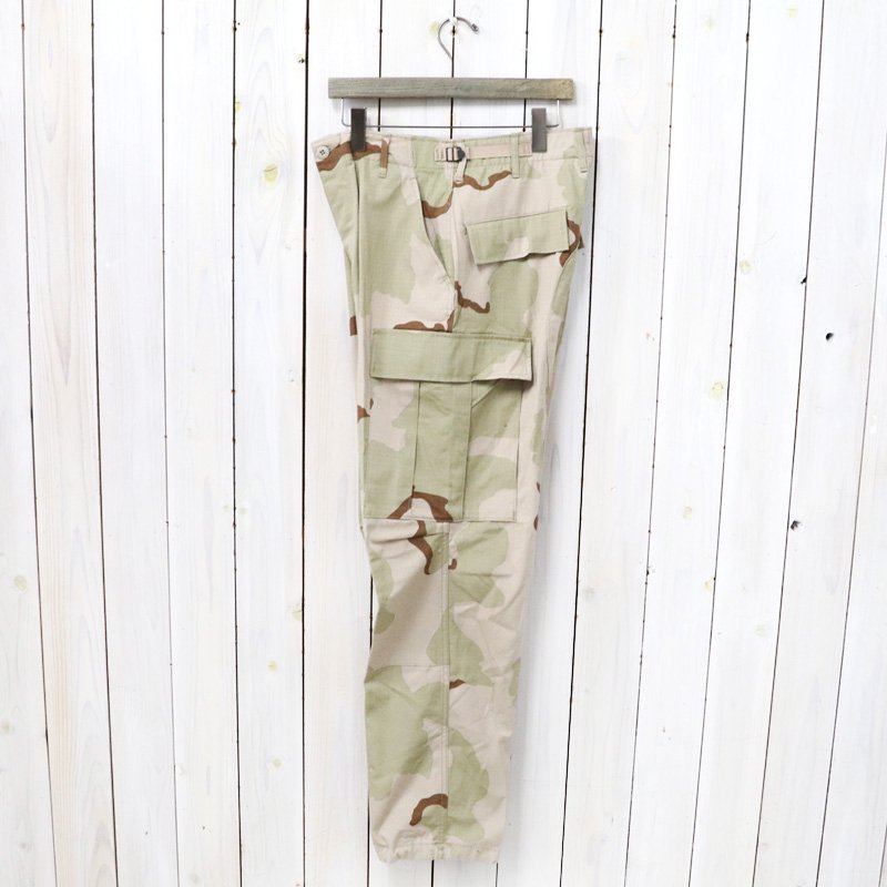 DEAD STOCK : TROUSERS DESERT CAMOUFLAGE PATTERN COMBAT 3C