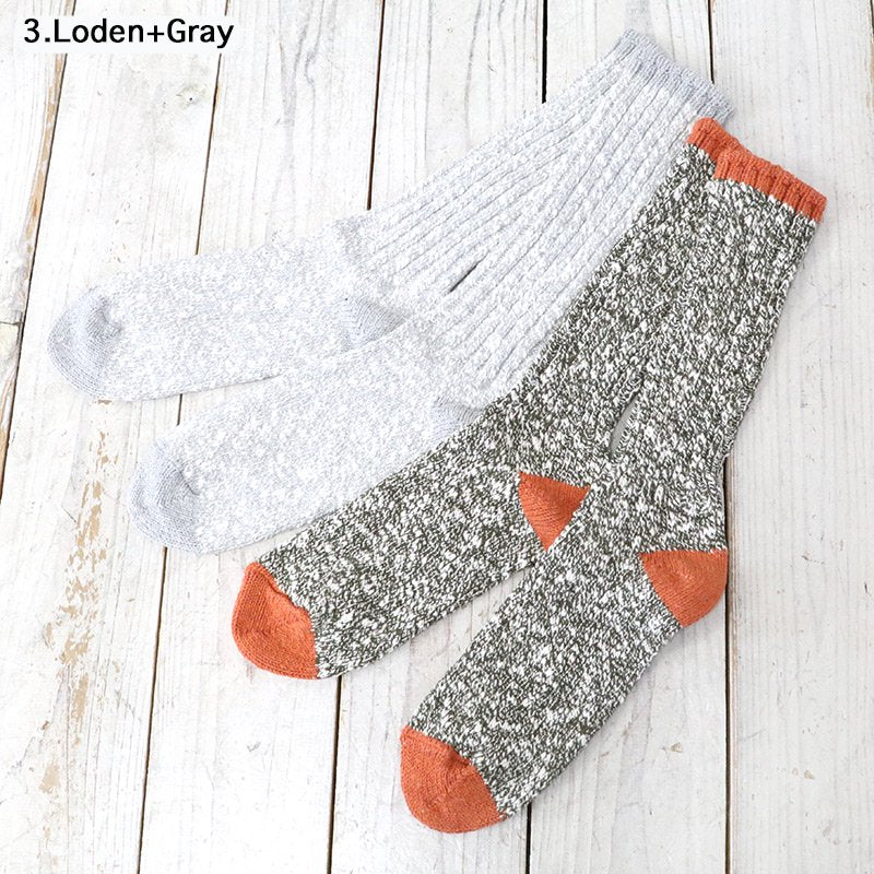 L.L.Bean『Men’s Cotton Ragg Camp Socks-Two Pairs』
