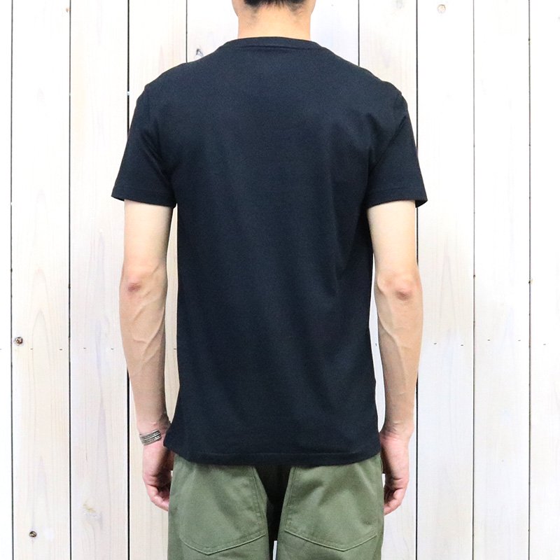 POLO RALPH LAUREN『カスタム スリム クルーネック Tシャツ』(BLACK)