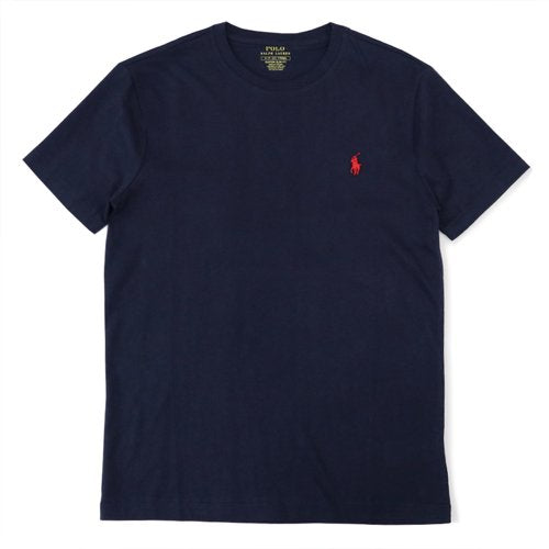POLO RALPH LAUREN『カスタム スリム クルーネック Tシャツ』(NAVY)