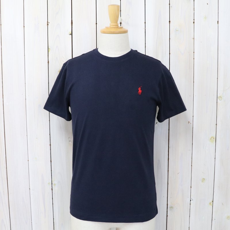 POLO RALPH LAUREN『カスタム スリム クルーネック Tシャツ』(NAVY)