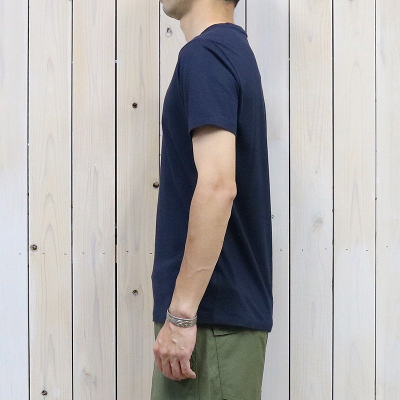 POLO RALPH LAUREN『カスタム スリム クルーネック Tシャツ』(NAVY)