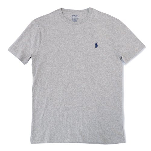 POLO RALPH LAUREN『カスタム スリム クルーネック Tシャツ』(GRAY)