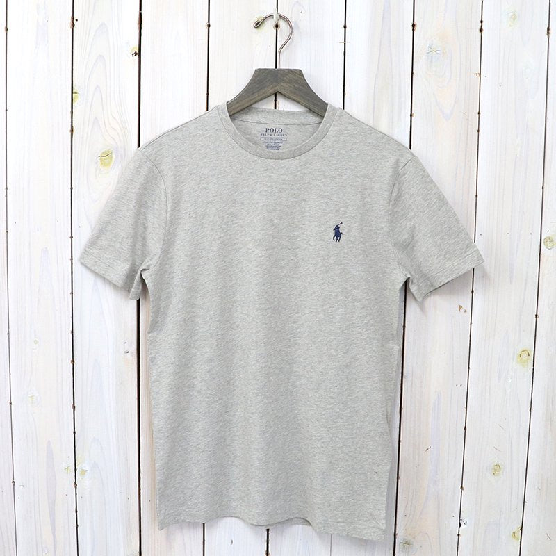 POLO RALPH LAUREN『カスタム スリム クルーネック Tシャツ』(GRAY)