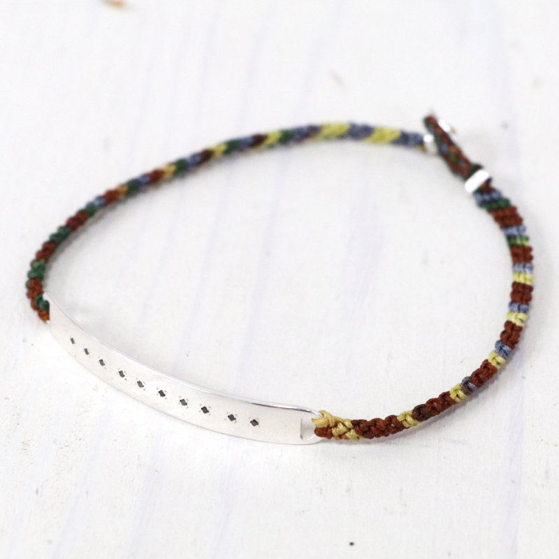 SCOSHA : DIAMOND ID BRACELET