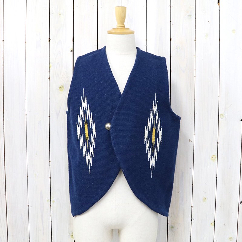 【SALE50%OFF】TRUJILLO’S『Chimayo Vest』(Blue)