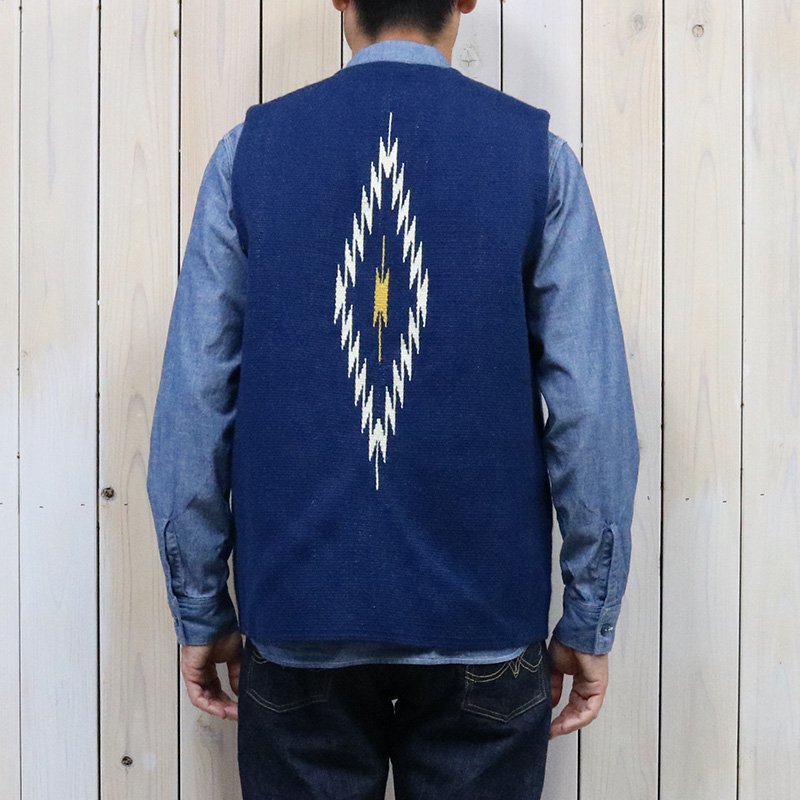 【SALE50%OFF】TRUJILLO’S『Chimayo Vest』(Blue)