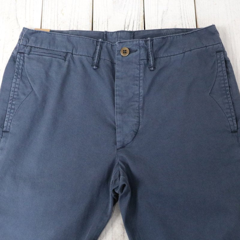 Double RL : COTTON OFFICER’S CHINO (NAVY)