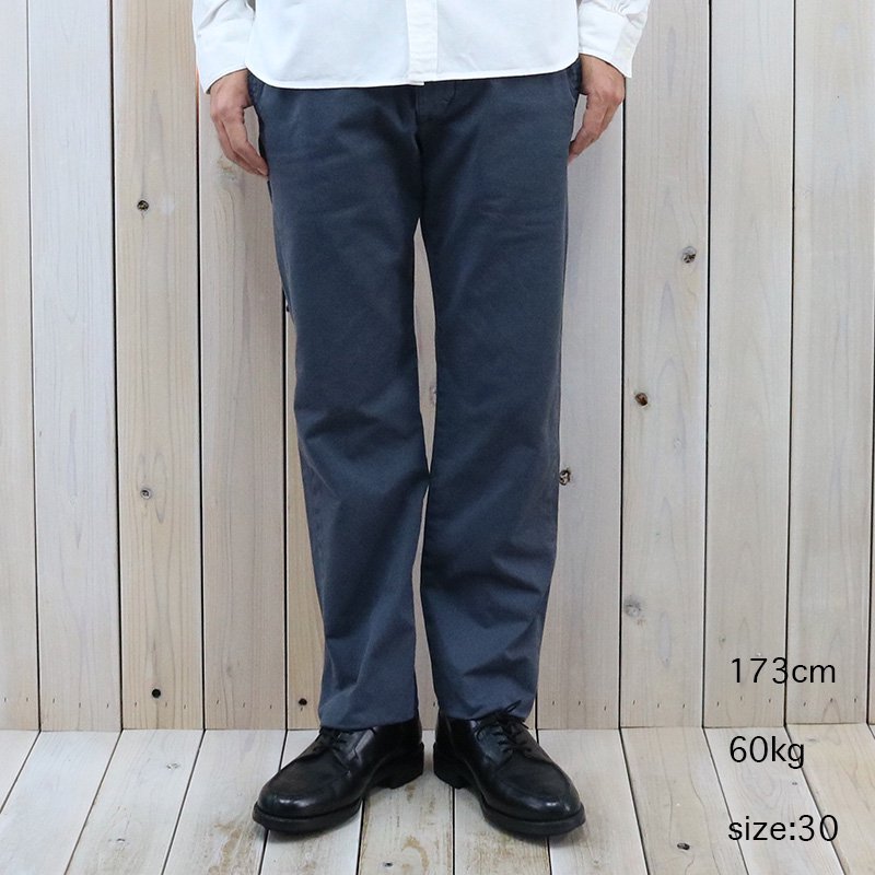 Double RL : COTTON OFFICER’S CHINO (NAVY)