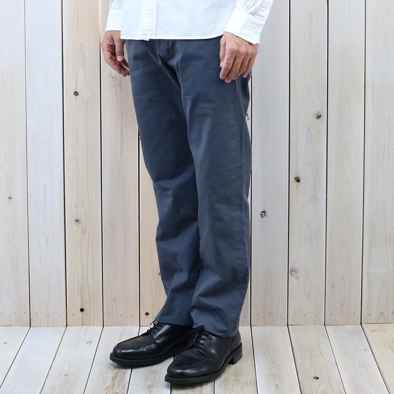 Double RL : COTTON OFFICER’S CHINO (NAVY)