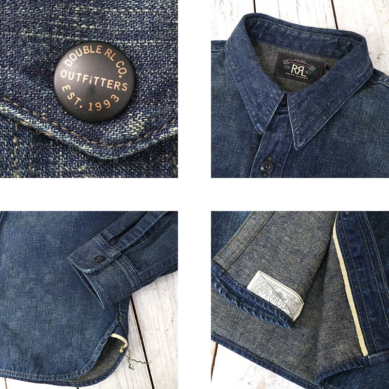 Double RL『SELVEDGE DENIM WORK SHIRT』(AVERS WASH)