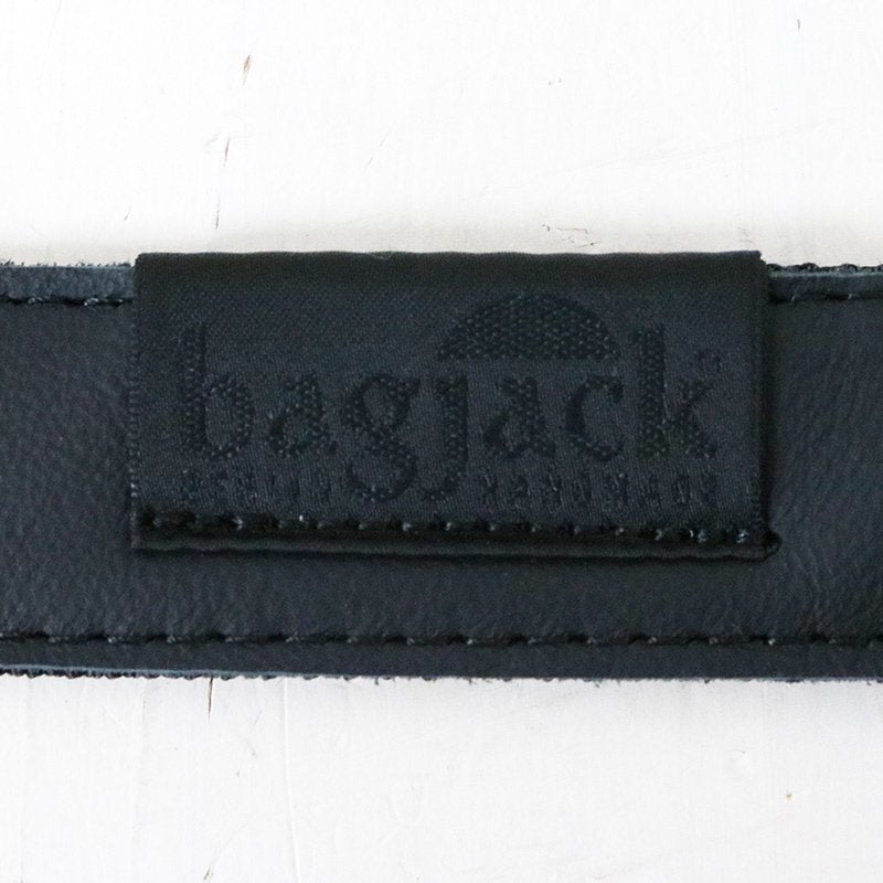 BAGJACK : NXL 25mm leather belt (black buckle)