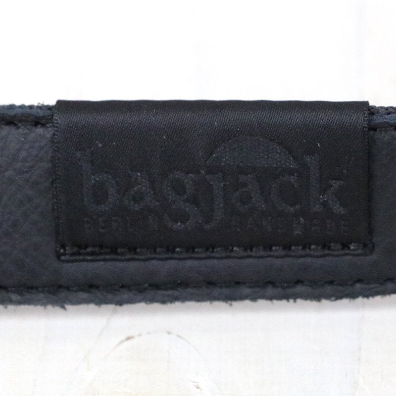 BAGJACK『NXL 25mm leather belt』(silver buckle)